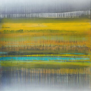 Petra Hedwig o.T. No. 156a Mischtechnik Acryl auf Leinwand 150x120x4 cm